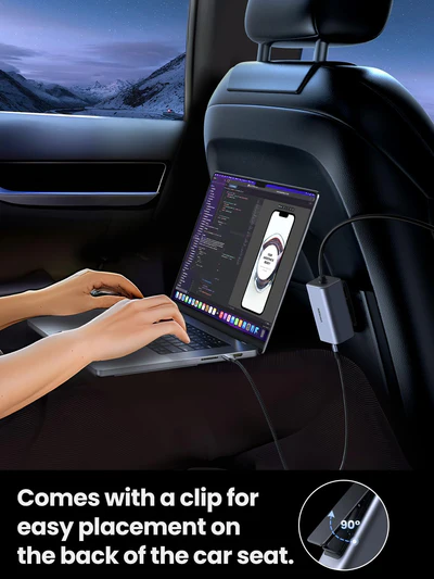 UGREEN 150W 4 Port GaN 3 x Type-C And 1 x USB A Port Car Charger - Image 5