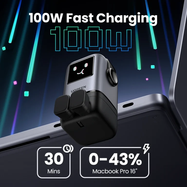 UGREEN Uno 100W 4-Port GaN Fast Charger EU - Image 9