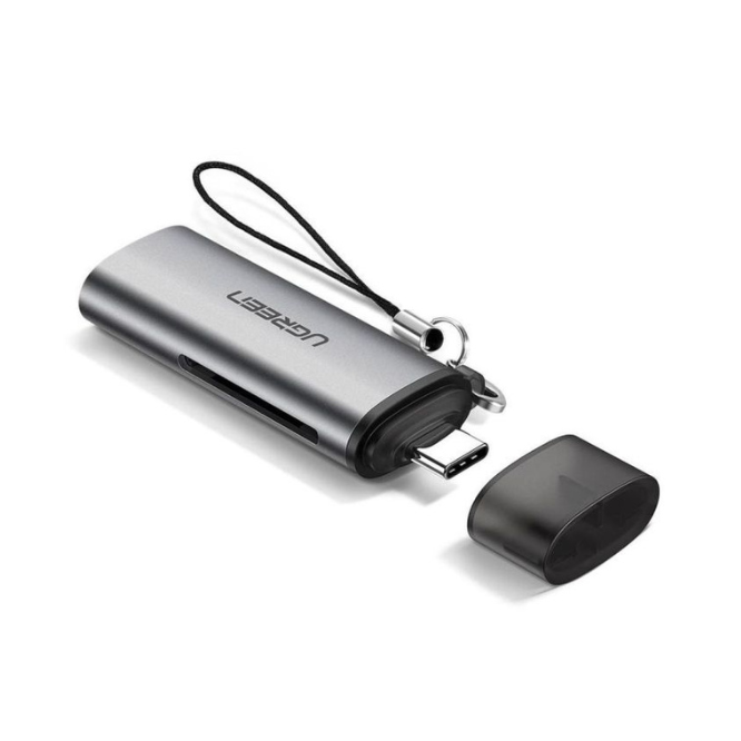 UGREEN USB-C to SD/TF Card Reader 2-in-1 5Gbps USB 3.1 Memory Card Adapter - Image 4