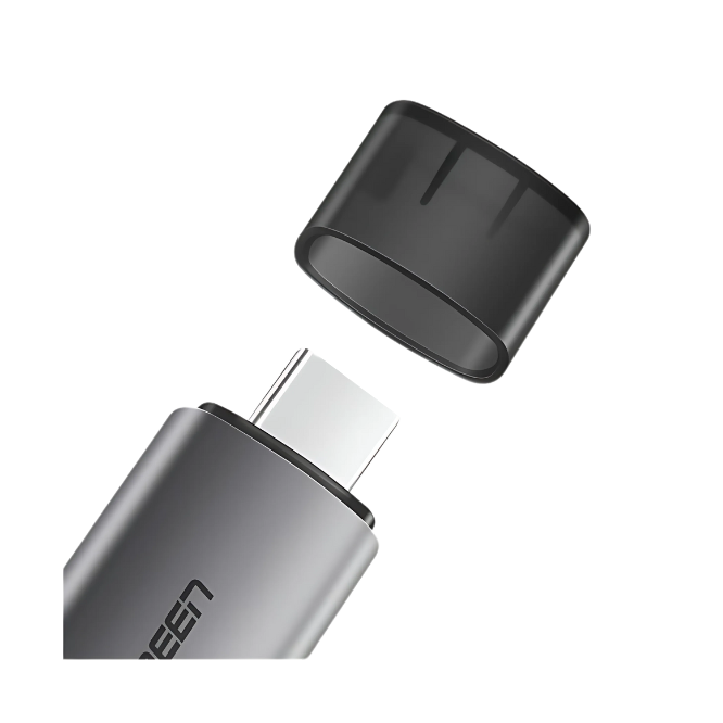 UGREEN USB-C to SD/TF Card Reader 2-in-1 5Gbps USB 3.1 Memory Card Adapter - Image 3