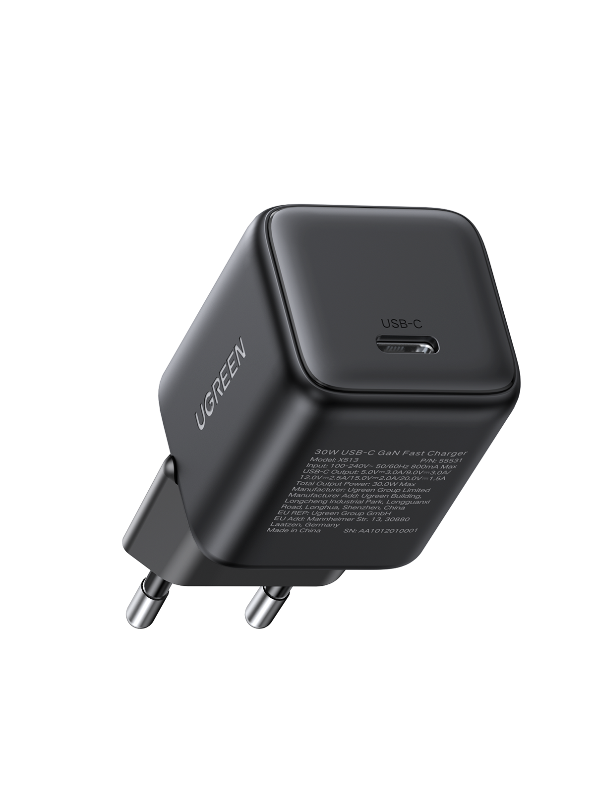 UGREEN 30W Type-C GaN Fast Charger with Type-C Cable - Image 7