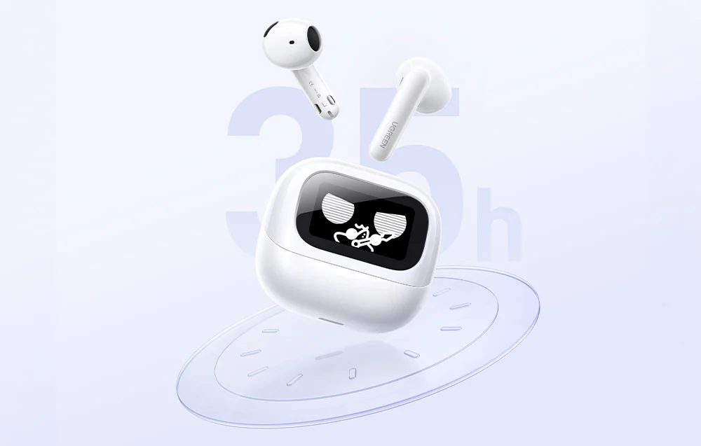 UGREEN LightBuds Magic Earphone Bluetooth 6.0 ANC ENC Active Noise Cancellation - Image 2