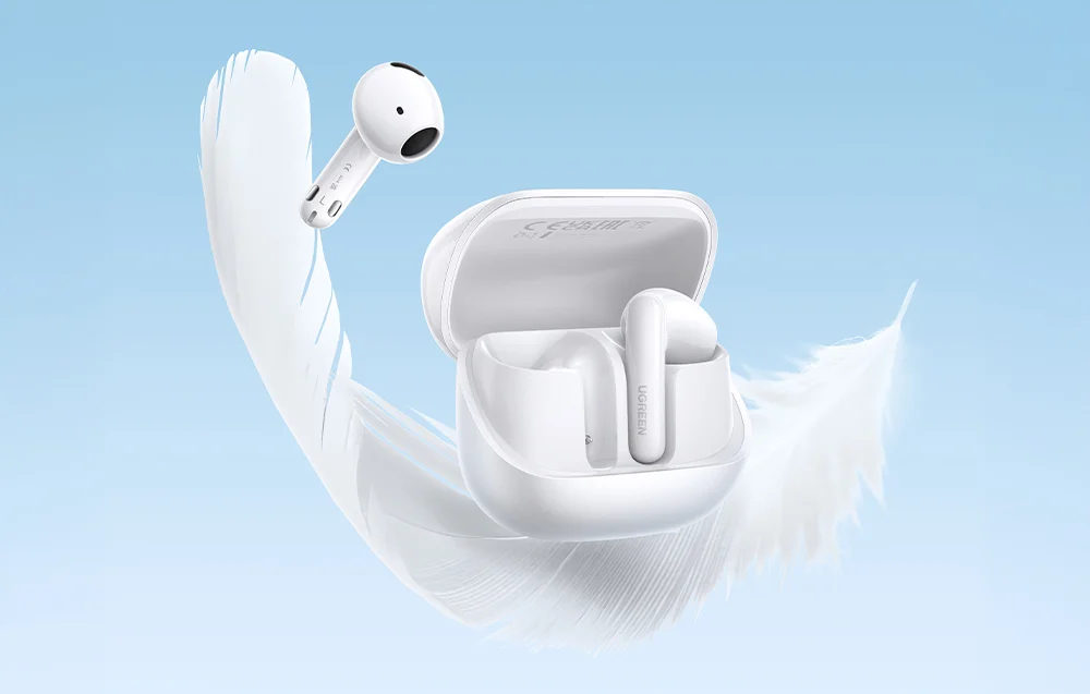 UGREEN LightBuds Magic Earphone Bluetooth 6.0 ANC ENC Active Noise Cancellation - Image 3