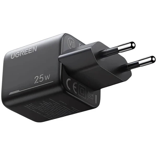 شاحن UGREEN السريع بقوة 25 واط بمنفذ USB-C بتقنية GaN، أوروبي - الصورة 2